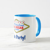 Lets Party 50th Vegas Mug (Devant droit)