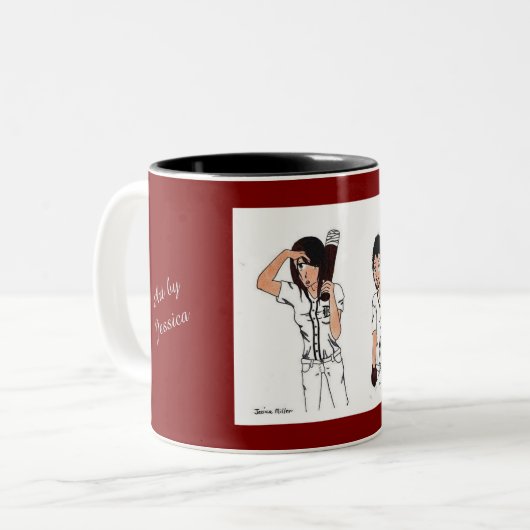 Let's Play Ball mug (Devant gauche)