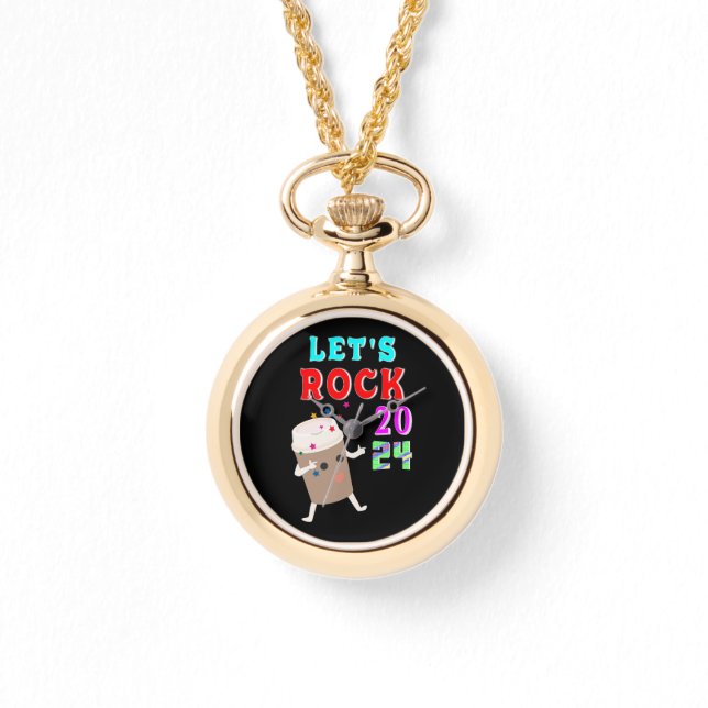Let's Rock 2024 Horloge (Voorkant)