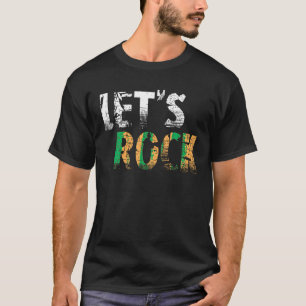 Lets Rock Roll gitarist Rock en T-shirt