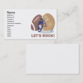 Lets Rock Visitekaartje (Voorkant / Achterkant)