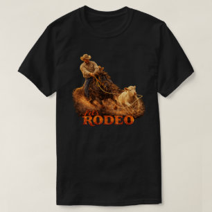 "Let's Rodeo" Kalver Roper T-shirt