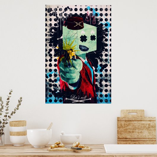 Let's Roll Poster (Keuken)