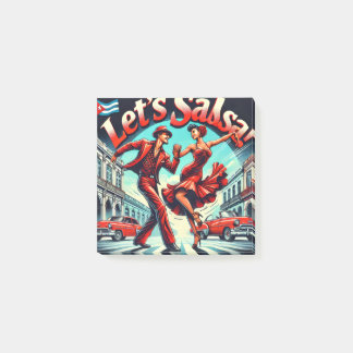 Lets Salsa ,Latin Dancing Post-it® Notes