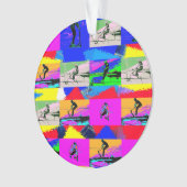 Lets Scoot - Stunt Scooter Rider Ornament (voorkant)