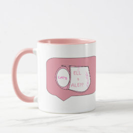Lets "T"ell A Tale - Tea Cup Design Mok