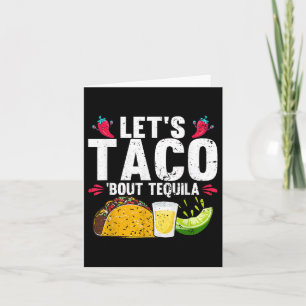 Lets Taco Bout Tequila Cinco de Mayo Kaart