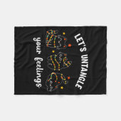 Let's Untangle Your Feelings School Counselor Chri Fleece Deken (Voorkant (Horizontaal))