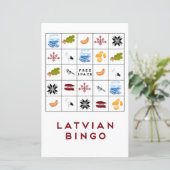 Letse bingo Kaart versie 5 (Staand voorkant)