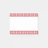 Letse morning SUN geometrisch patroon II Post-it® Notes (Voorkant)