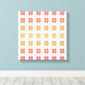 Letse morning SUN geometrisch patroon IV Canvas Afdruk (Insitu (Houten vloer))