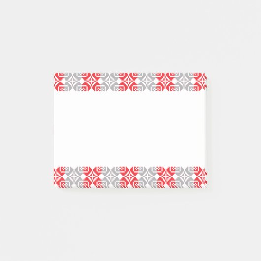 Letse ochtend-ZUN geometrisch patroon VI Post-it® Notes (Voorkant)