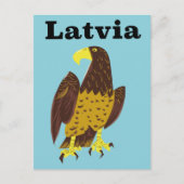 Letse reisposter. briefkaart (Voorkant)