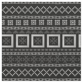 Letse traditionele symbolen op het modedoek zwart stof