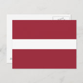 Letse vlag briefkaart (Voorkant / Achterkant)