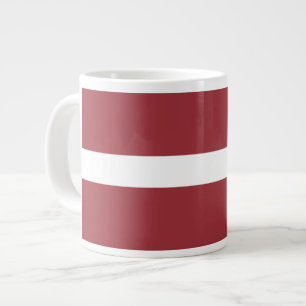 Letse vlag extra grote beker
