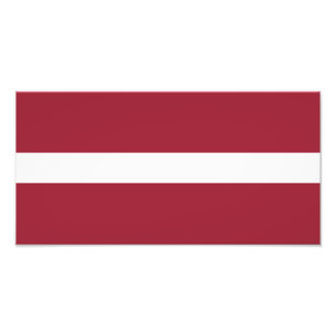 Letse vlag foto afdruk