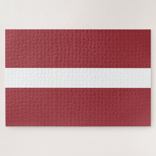 Letse vlag legpuzzel (Horizontaal)