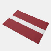 Letse vlag (Letland) Deurmat (Schuin)