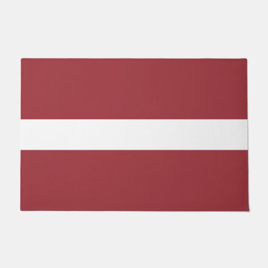 Letse vlag (Letland) Deurmat (Voorkant)