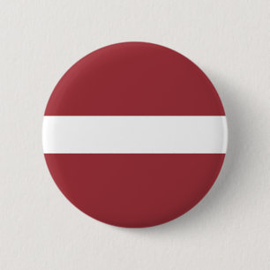 Letse vlag (Letland) Ronde Button 5,7 Cm