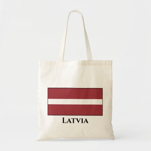 Letse vlag (Lets) Tote Bag (Voorkant)