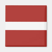 Letse vlag magneet (Voorkant)