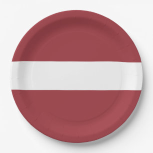 Letse vlag papieren bordje