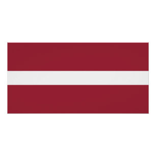 Letse vlag perfect poster