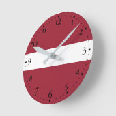 Letse vlag ronde klok (Hoek)