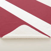 Letse vlag sherpa deken (3/4)