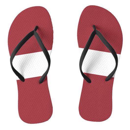 Letse vlag teenslippers (Voetbed)