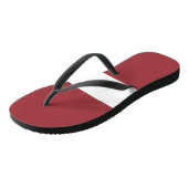 Letse vlag teenslippers (Schuin)