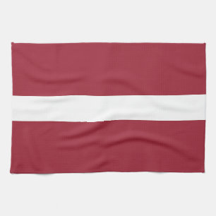 Letse vlag theedoek