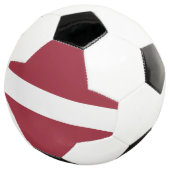 Letse vlag voetbal (Drie kwart)