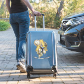 Letter A Aanpasbare Birthday Sticker (Koffer Insitu)