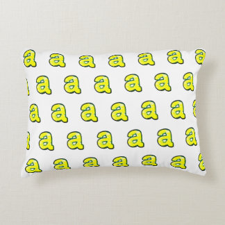 Letter "a" accent kussen