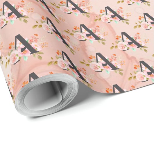 Letter A Cadeaupapier (Rol Hoek)