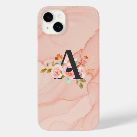 Letter A Case-Mate iPhone Case (Achterkant)