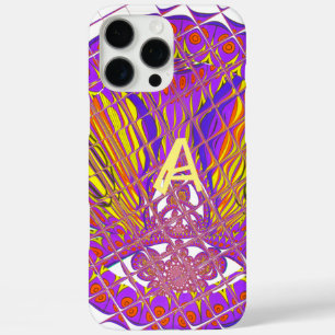 Letter A, Colorful logo-tekstontwerp iPhone 16 Pro Max Hoesje