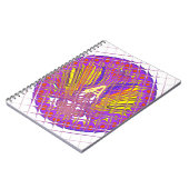 Letter A, Colorful logo-tekstontwerp Notitieboek (Linkerzijde)