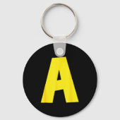 Letter A Funny Group Matching Halloween For Women Sleutelhanger (Voorkant)