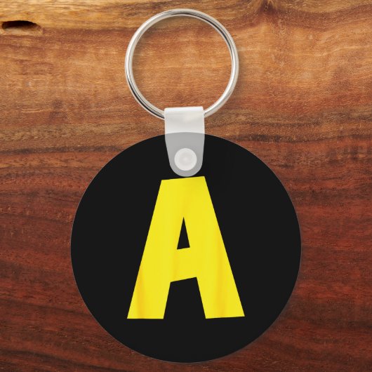 Letter A Funny Group Matching Halloween For Women Sleutelhanger (Voorkant)