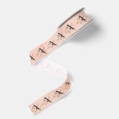 Letter A Grosgrain Lint (Achterkant)
