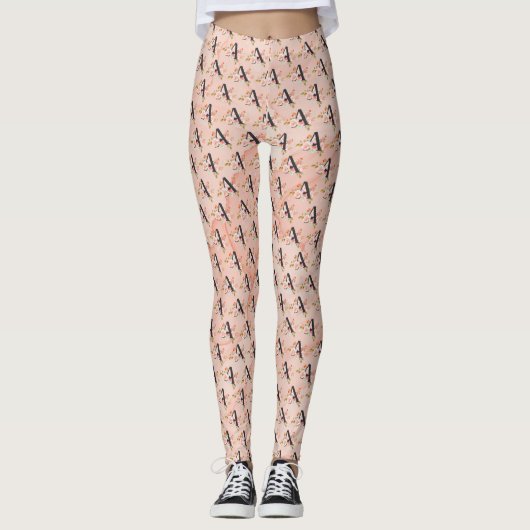 Letter A Leggings (Voorkant)
