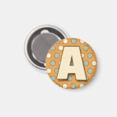 Letter A Magnet Magneet (Voorkant / Achterkant)