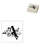Letter A Rubberstempel (Gestempeld)