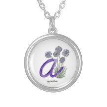 Letter "A" waterverf initiaal