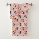 Letter B Bad Handdoek (Insitu)