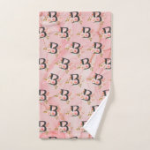 Letter B Bad Handdoek (Handdoek)